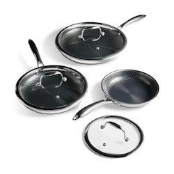HexClad Hybrid 6-Piece Nonstick Frying Pan Set w/ Lids for $288 w/ Prime + free shipping