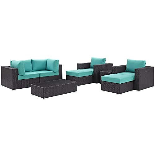 Modway Convene 8-Piece Outdoor Patio Sectional Set: $1,011.25