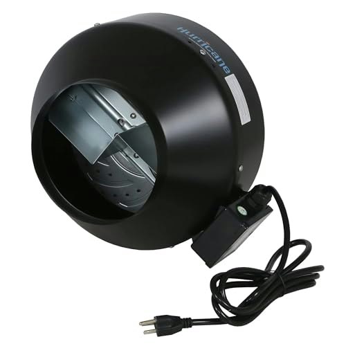 Hurricane 8-Inch Commercial Inline Fan: $72.67 Hurricane 8-Inch Commercial Inline Fan: $72.67