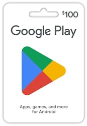 $100 Google Play Gift Card & $10 Amazon Credit for $100 + free shipping