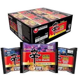 Nongshim Shin Ramyun Black 16-Pack for $26 w/ Prime + free shipping