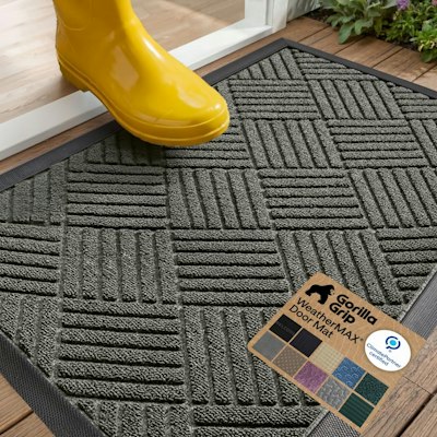Gorilla Grip WeatherMax 29" x 17" Indoor/Outdoor Door Mat for $14 w/ Prime + free shipping