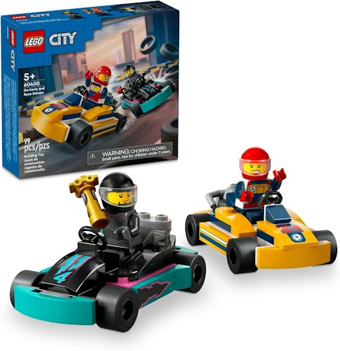 LEGO City Go-Karts and Race Drivers for $6 + free shipping w/ Prime
