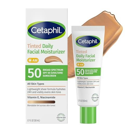 Cetaphil SPF 50 Tinted Facial Moisturizer 1.7-oz.: $10.63 Cetaphil SPF 50 Tinted Facial Moisturizer 1.7-oz.: $10.63