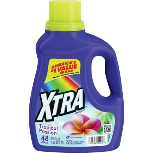 Xtra Tropical Passion Liquid Laundry Detergent 57.6-oz. Jug: $13.65 Xtra Tropical Passion Liquid Laundry Detergent 57.6-oz. Jug: $13.65