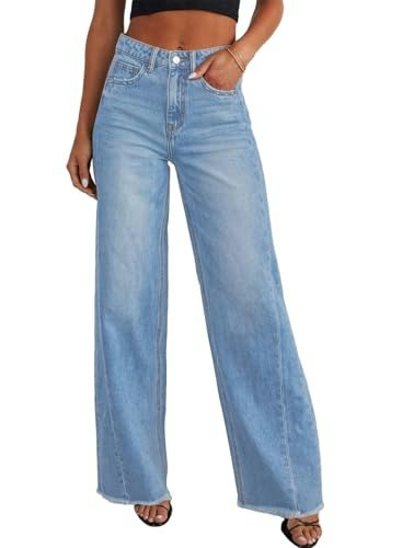 Sidefeel Women's High Waisted Wide Leg Jeans: $33.24 Sidefeel Women's High Waisted Wide Leg Jeans: $33.24
