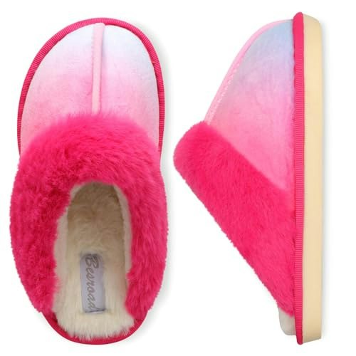Besroad Kids Faux Fur House Slippers: $18.99 Besroad Kids Faux Fur House Slippers: $18.99