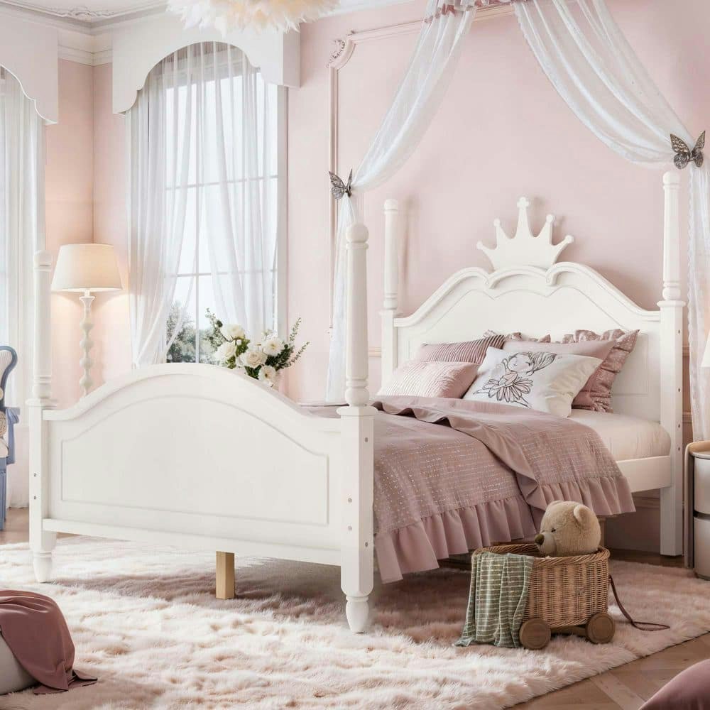 Crown Shaped Full Size Platform Bed: $452.19 Crown Shaped Full Size Platform Bed: $452.19