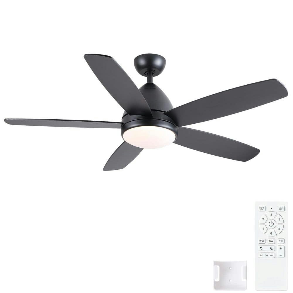 52-Inch Indoor Ceiling Fan with Integrated LED Light Kit: $177.11