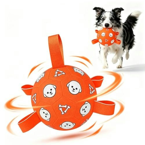 Wyntrium 6-Inch Dog Soccer Ball with Straps: $8.79 Wyntrium 6-Inch Dog Soccer Ball with Straps: $8.79