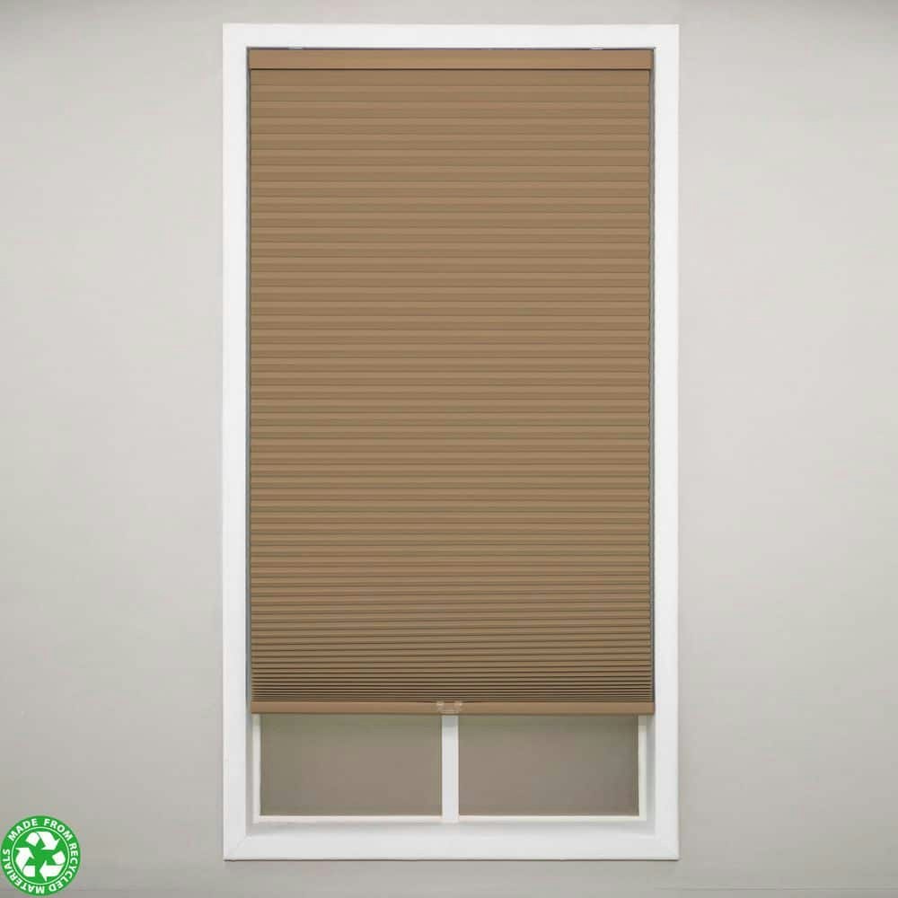 Latte 45.5-inch x 48-inch Cordless Blackout Cellular Shades: $66.66