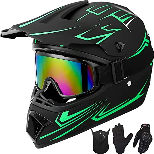 Yesmotor Kids Full Face Motocross Helmet: $55.19 Yesmotor Kids Full Face Motocross Helmet: $55.19