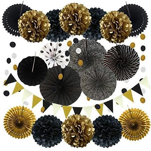 Zerodeco 21-Piece Party Decoration Set: $9.59
