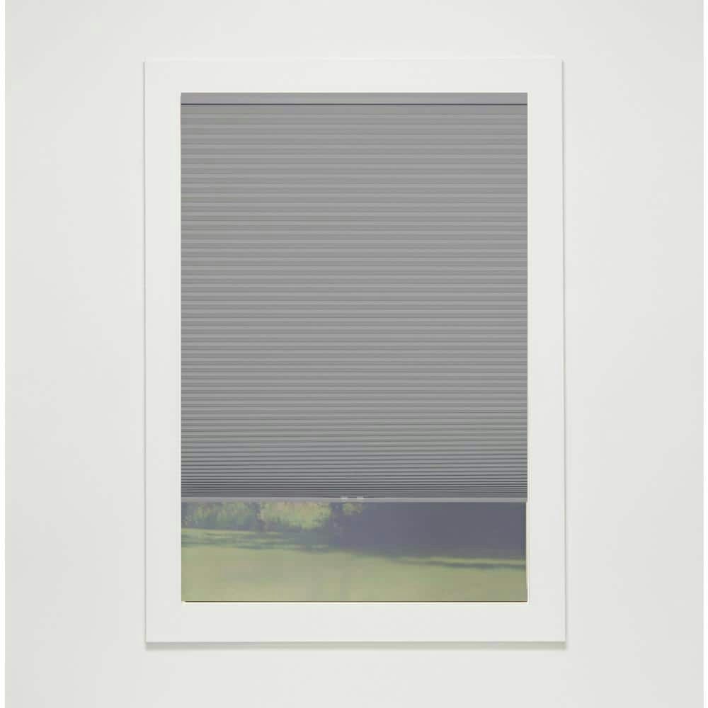 Anchor Gray Cordless Blackout Polyester Cellular Shades 64" x 64": $104.87 Anchor Gray Cordless Blackout Polyester Cellular Shades 64" x 64": $104.87