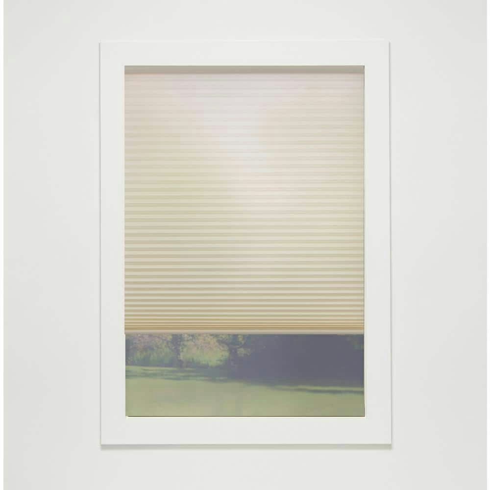 Alabaster Cordless Light Filtering Eco Polyester Cellular Shades 66" x 36": $68.25