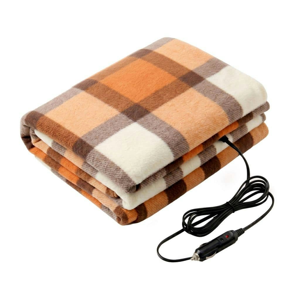 12-Volt Polar Fleece Electric Car Throw Blanket: $29.07 12-Volt Polar Fleece Electric Car Throw Blanket: $29.07