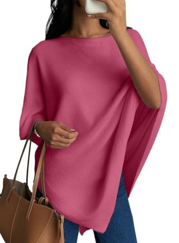 Shewin Women's Knit Poncho Sweater: $18.99 Shewin Women's Knit Poncho Sweater: $18.99