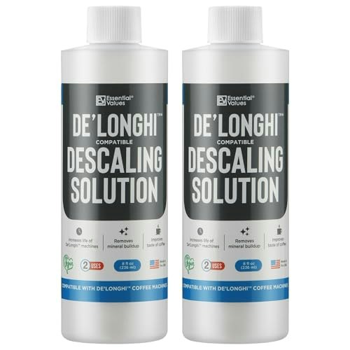 Essential Values Coffee and Espresso Machine Descaling Solution 2-Pack: $13.59 Essential Values Coffee and Espresso Machine Descaling Solution 2-Pack: $13.59