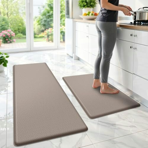 Steplively Anti-Fatigue Kitchen Mat 2-Pack: $26.59