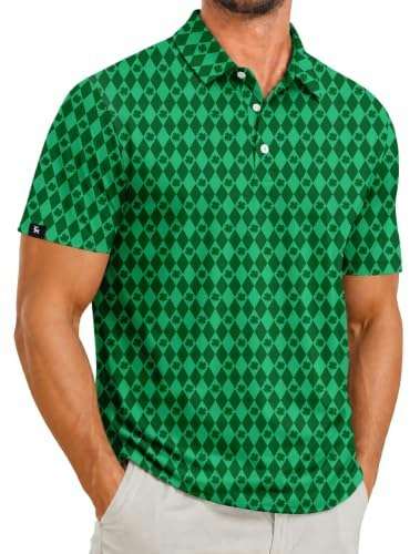 Zity Men's Moisture-Wicking Polo Shirt: $14.23