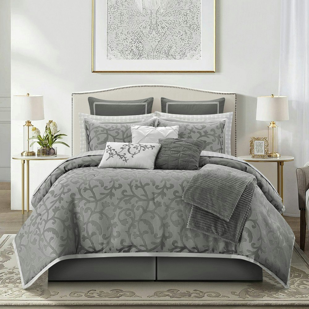 Nanshing 14-Piece Johnella King Comforter Set: $149.99 Nanshing 14-Piece Johnella King Comforter Set: $149.99
