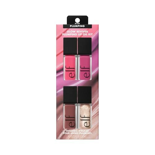 e.l.f. Glow Reviver Plumping Lip Oil Kit: $25.60 e.l.f. Glow Reviver Plumping Lip Oil Kit: $25.60