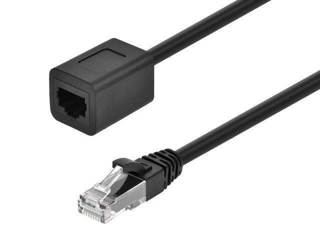 Monoprice 3-foot Cat6A RJ45 Ethernet Extension Cable: $14.38