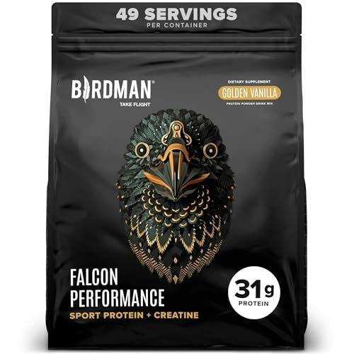 Birdman Falcon Performance Vegan Protein Powder 49-Serving Tub: $75.99 Birdman Falcon Performance Vegan Protein Powder 49-Serving Tub: $75.99