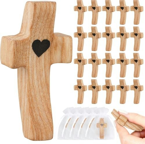 Handcrafted Wooden Cross Fidget 30-Pack: $21.65 Handcrafted Wooden Cross Fidget 30-Pack: $21.65