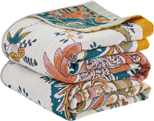 Erzvnd 80"x90" Cotton Boho Throw Blanket: $50.91 Erzvnd 80"x90" Cotton Boho Throw Blanket: $50.91