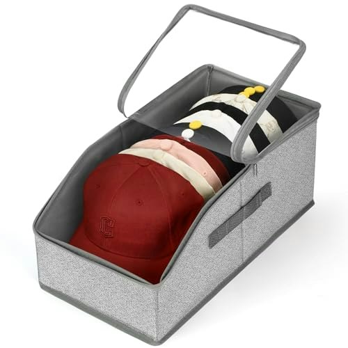 Rnhiehd Baseball Cap Hat Organizer Storage Box: $7.19 Rnhiehd Baseball Cap Hat Organizer Storage Box: $7.19