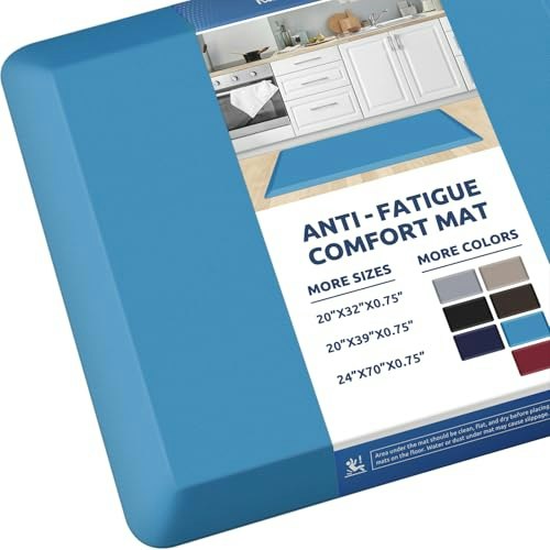 0.8-Inch Thick Anti-Fatigue Kitchen Mat: $44.79 0.8-Inch Thick Anti-Fatigue Kitchen Mat: $44.79