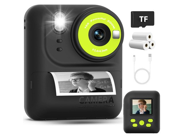 Kids 1080p Instant Print Digital Camera: $56.99 Kids 1080p Instant Print Digital Camera: $56.99