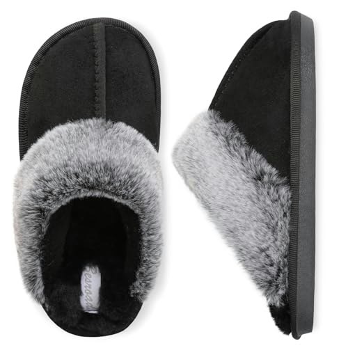 Besroad Kids' Faux Fur Memory Foam Slippers: $18.98 Besroad Kids' Faux Fur Memory Foam Slippers: $18.98