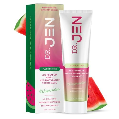 Dr. Jen Nano-Hydroxyapatite Fluoride-Free Toothpaste: $18.52