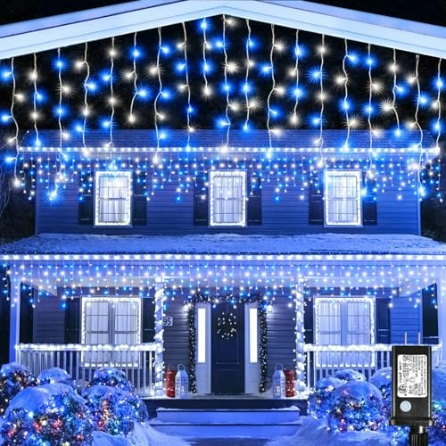 XmasBokeh 33-Foot 400 LED Icicle Lights: $23.99 XmasBokeh 33-Foot 400 LED Icicle Lights: $23.99