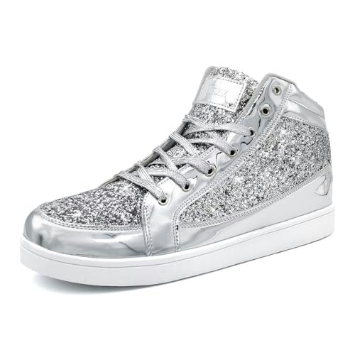 Igxx Men's Glitter Sequin High Top Sneakers: $39.19 Igxx Men's Glitter Sequin High Top Sneakers: $39.19