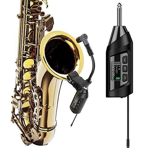 SGPRO TR15 Wireless Clip-On Saxophone Microphone System: $111.20