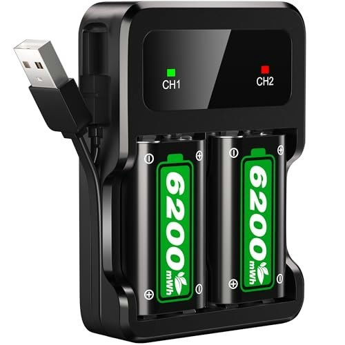 Ukor 6,200mWh Rechargeable Battery Pack 2-Pack for Xbox Controller: $15.19 Ukor 6,200mWh Rechargeable Battery Pack 2-Pack for Xbox Controller: $15.19