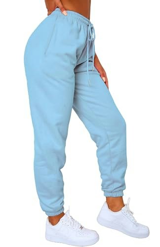 Waitfairy High-Waisted Women's Jogger Sweatpants: $18.99