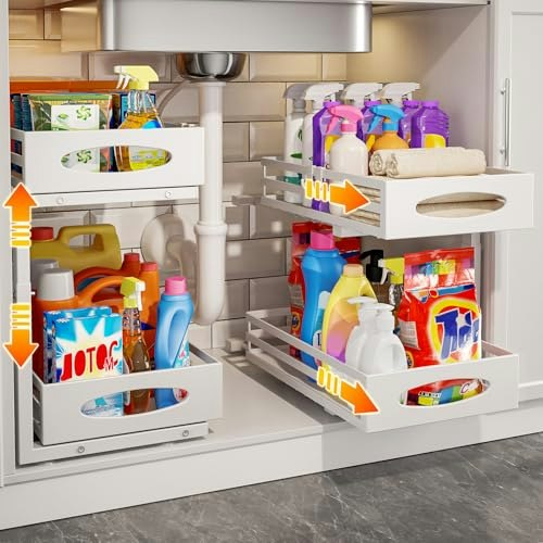 2-Tier Under Sink Organizer 2-Pack: $36.08 2-Tier Under Sink Organizer 2-Pack: $36.08