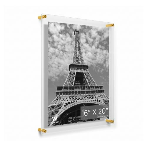 Wexel Art 16x20-inch UV-Grade Acrylic Floating Frame: $119.99