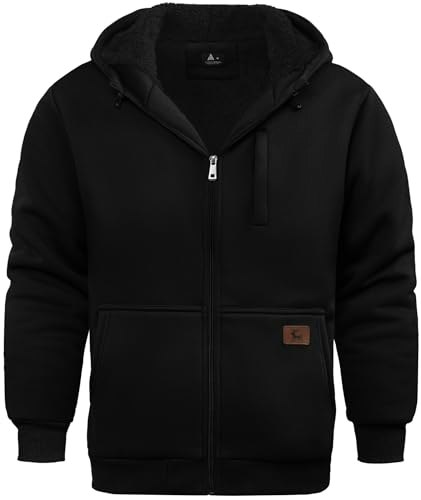 Geek Lighting Men's Heavyweight Sherpa-Lined Full Zip Hoodie: $37.99