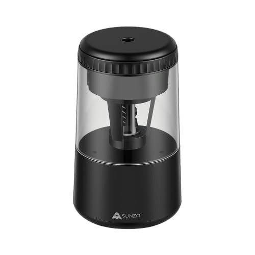 Sunzo Automatic Rechargeable Electric Pencil Sharpener: $16.99 Sunzo Automatic Rechargeable Electric Pencil Sharpener: $16.99