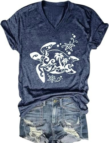 Women's V-Neck Graphic Floral T-Shirt: $11.51 Women's V-Neck Graphic Floral T-Shirt: $11.51