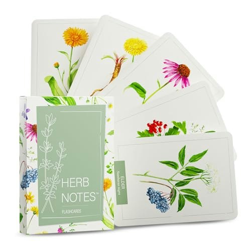 Herb Notes Botanical Identification Flash Cards 48-Pack: $7.99 Herb Notes Botanical Identification Flash Cards 48-Pack: $7.99