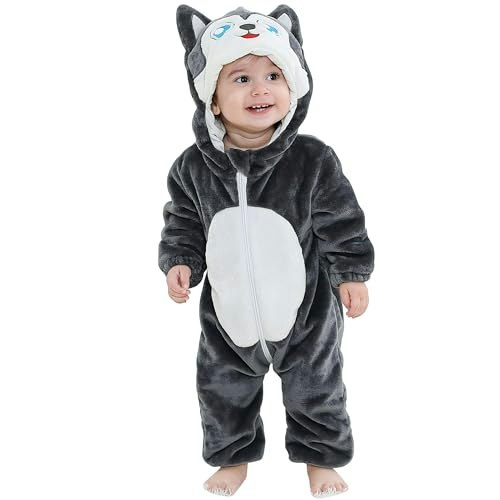 Michley Unisex Baby Hooded Animal Romper: $19.19 Michley Unisex Baby Hooded Animal Romper: $19.19