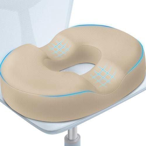 BlissTrends Donut Memory Foam Seat Cushion: $37.99
