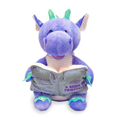 Cuddle Barn Dalton 11-inch Animated Fairy Tale Dragon Plush: $34.99