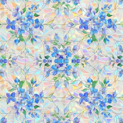 Somwise Rainbow Stained Glass Window Privacy Film: $55.99 Somwise Rainbow Stained Glass Window Privacy Film: $55.99